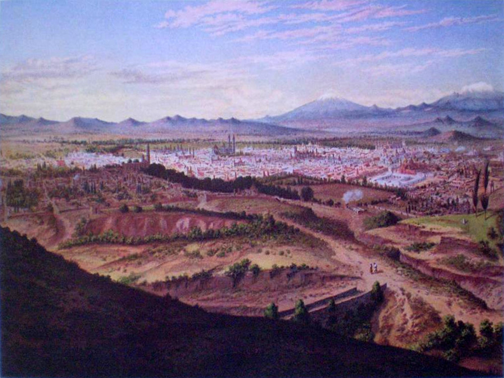 panorama of puebla
